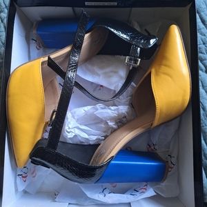 NY&Company Yellow,Blue, Black high heels!